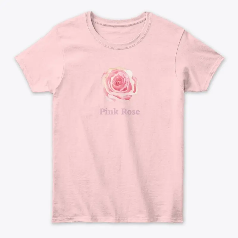 "pink rose"Women's Classic Tee