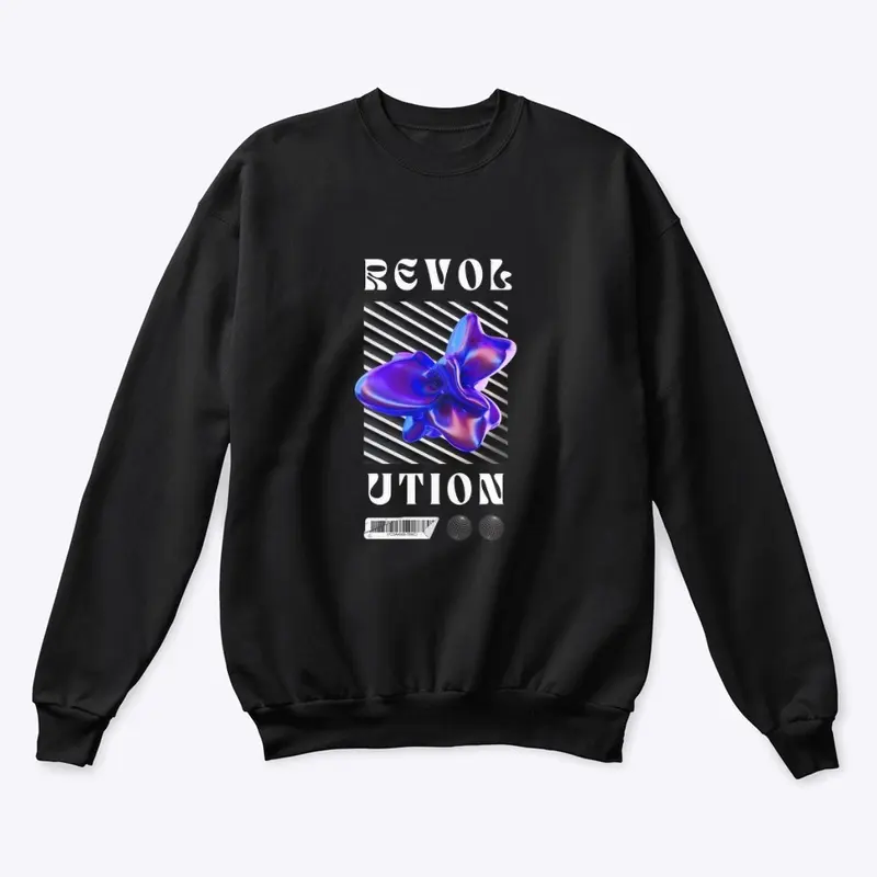 “ Revolution” Unisex Crewneck Sweatshirt