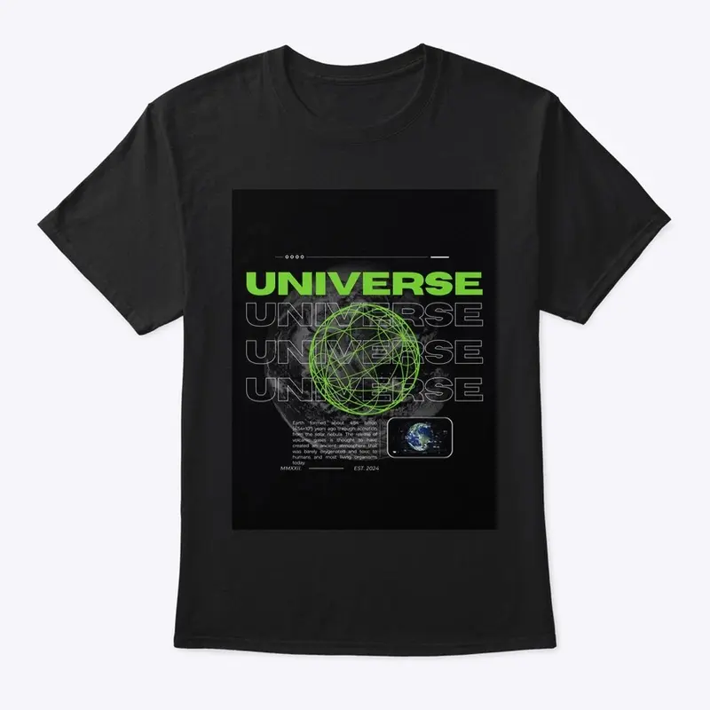 “Universe” Classic Crew Neck T-Shirt