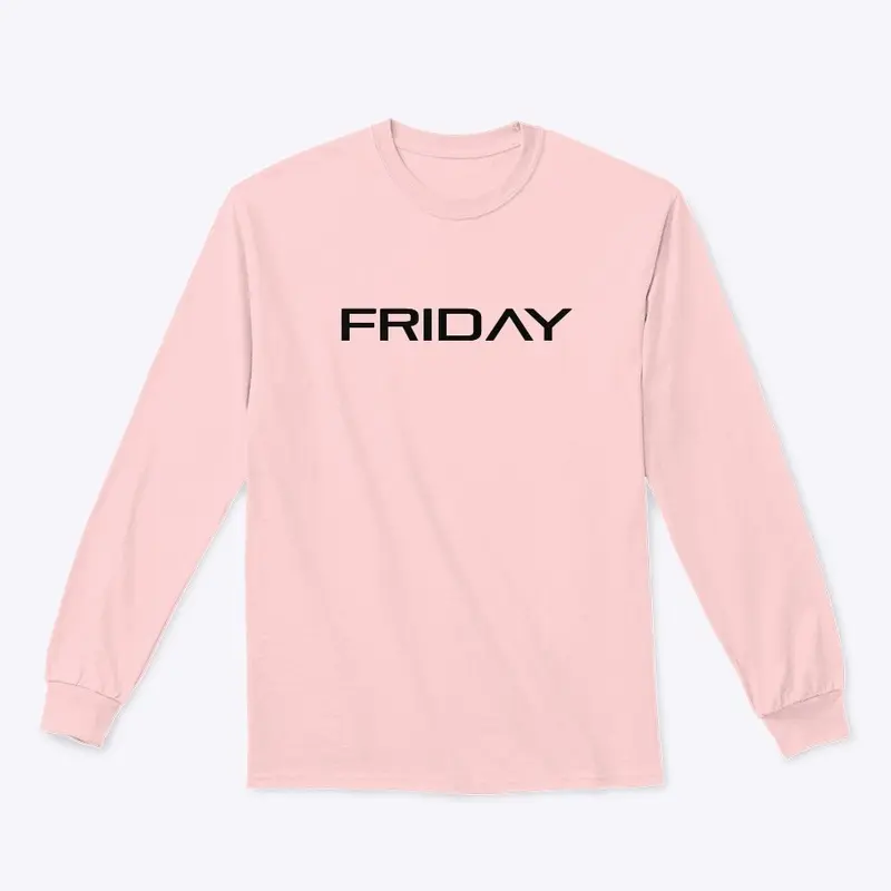 “Friday” Classic Long Sleeve Tee