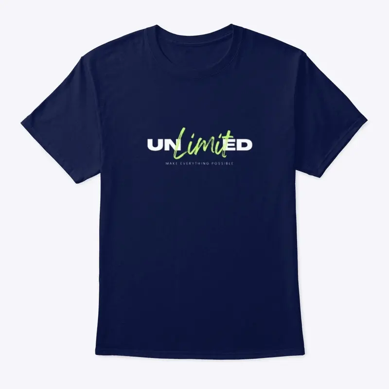 “Unlimited” Classic Crew Neck T-Shirt