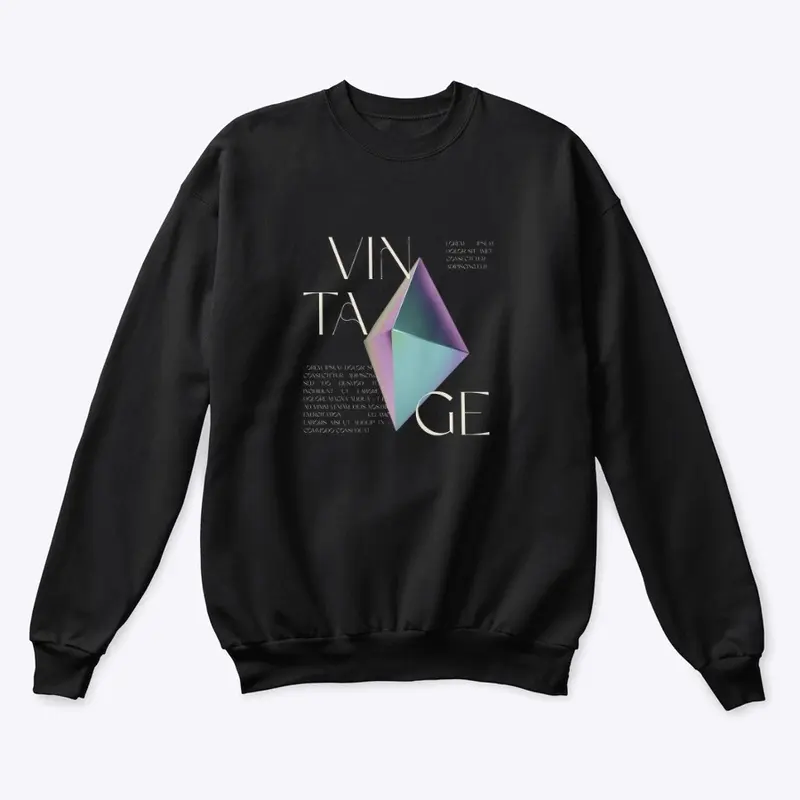 “Vintage”Unisex  Crewneck Sweatshirt