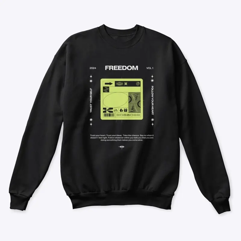 “Freedom” Unisex Crewneck Sweatshirt