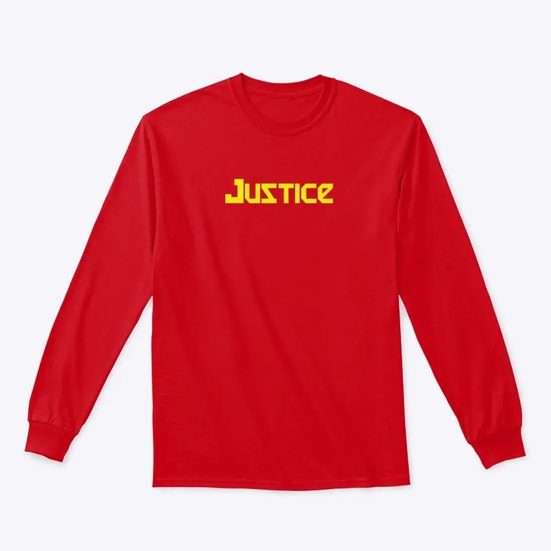 “Justice” Classic Long Sleeve Tee